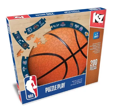 Puzzle Play NBA c/200 pçs