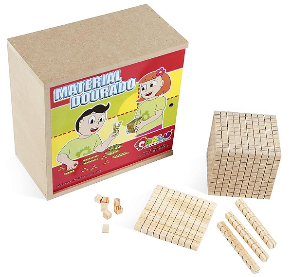 Material Dourado c/611 pçs (Mdf)