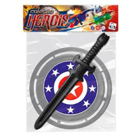 Espada e Escudo Herói Capitão América
