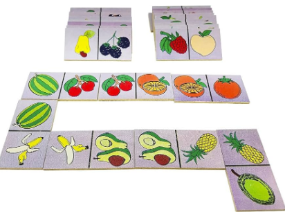 Dominó De Frutas c/28 pçs