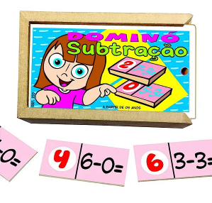 Dominó Subtração c/28 pçs