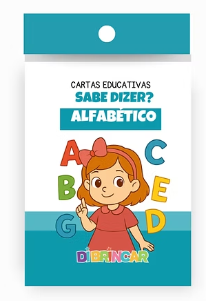 Cartas Educativas - Sabe Dizer Alfabético