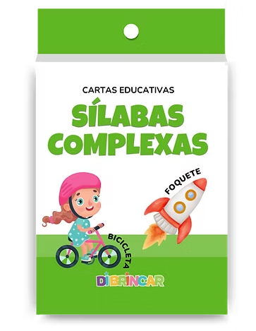 Cartas Educativas - Sílabas Complexas