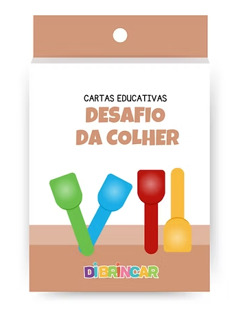 Cartas Educativas - Desafio Da Colher