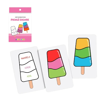 Cartas Educativas - Picolé Colore