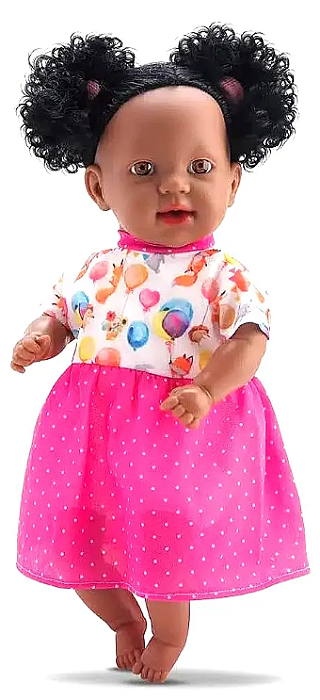 Boneca Dina Faz Xixi Negra