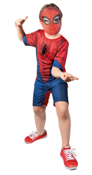Fantasia Homem Aranha C/Máscara