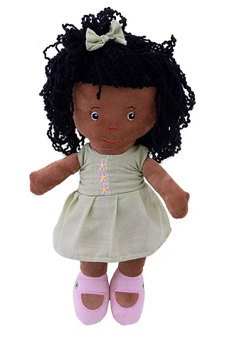 Boneca De Pelúcia Laura Negra