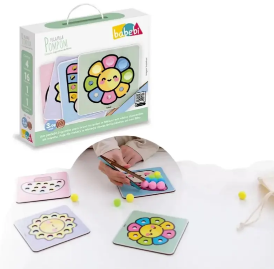 Pega Pompom Jogo Das Cores