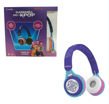 Fone De Ouvido C/Bluetooth Guerreiras K-Pop