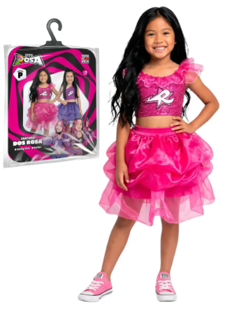 Fantasia Emilly Vick Dos Rosa