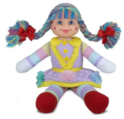 Boneca Emília Sítio do Pica Pau Amarelo