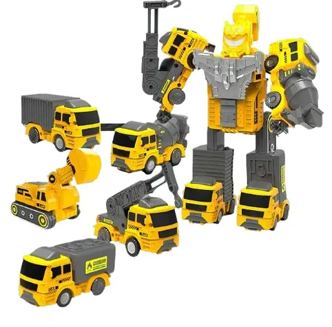 Unibots Construção 5 Em 1 Articulado