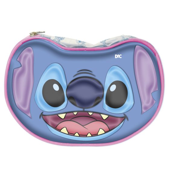 ESTOJO STITCH FACE DAC TRANSPARENTE FORMATO EXCLUSIVO