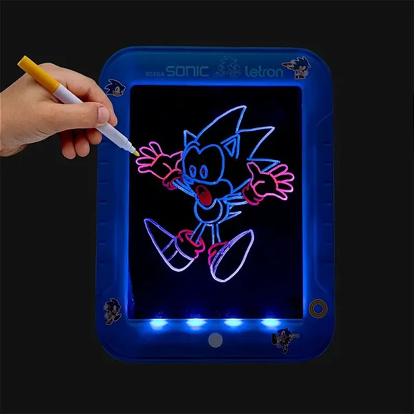 Lousa de Desenho Glow Pad Letron
