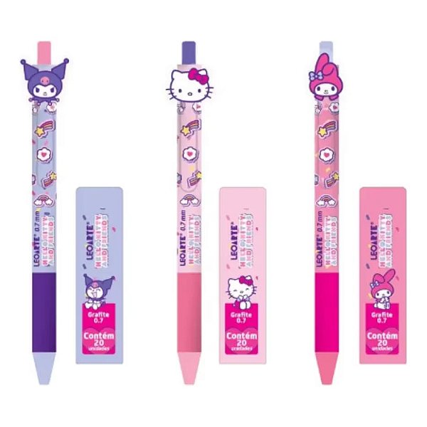 Lapiseira 0.7 Hello Kitty and Friends