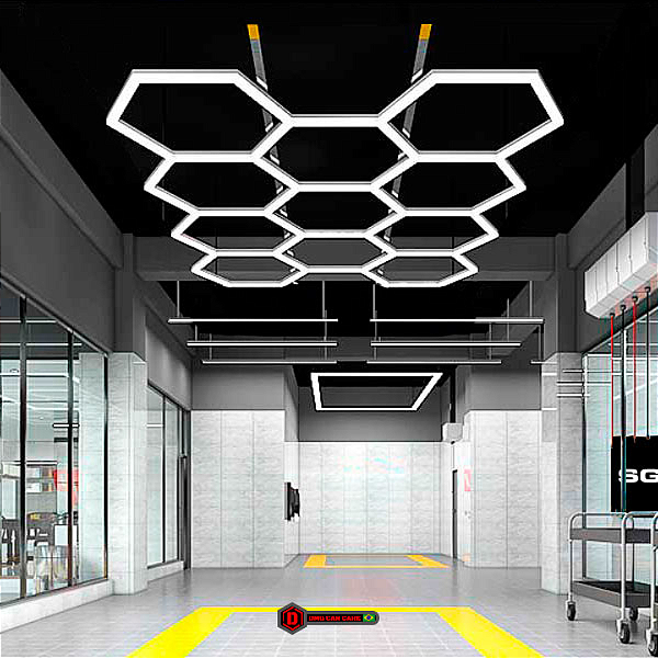 1 Colmeia de Led - Perfil modular 120cmx104cm