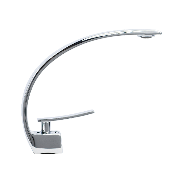 Torneira Banheiro Curva Misturador Monocomando (Cromada)