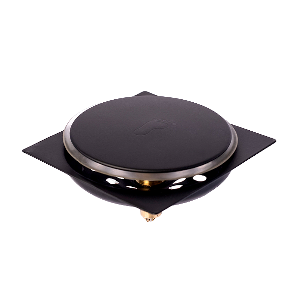 Ralo Click 10x10 (Preto Fosco)