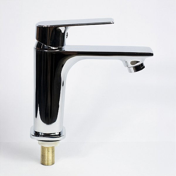Torneira Banheiro e Lavabo Fria Premium Baixa (Cromada)