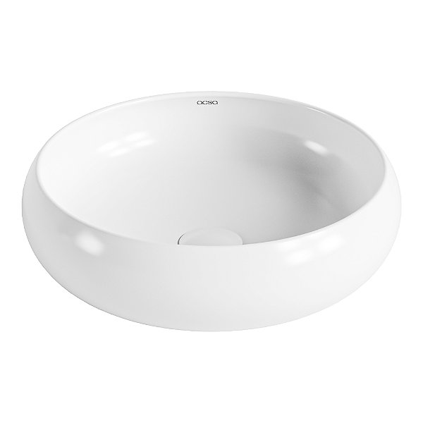 Cuba de Apoio 40cm Nilo ACSA (Branco Brilhante)