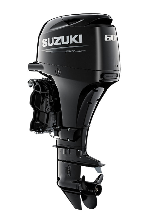 MOTOR DE POPA 60HP 4T PRETO SUZUKI MARINE