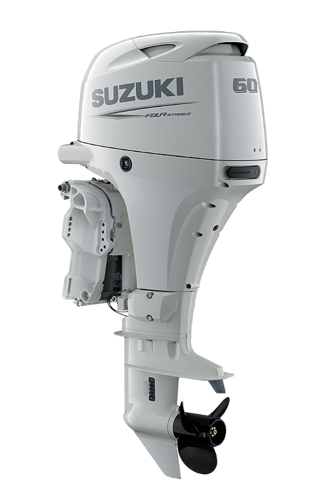 MOTOR DE POPA 60HP 4T BRANCO SUZUKI MARINE