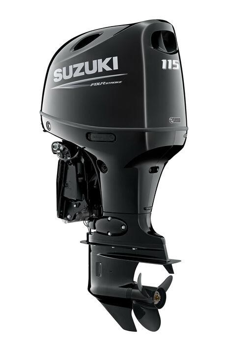 MOTOR DE POPA 115HP 4T PRETO SUZUKI