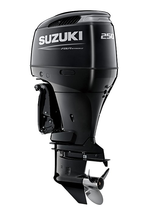 MOTOR DE POPA DF250 TX 4T 06 CC PRETO SUZUKI MARINE