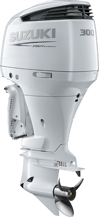 MOTOR DE POPA 300HP TX 4T 06 CC BRANCO SUZUKI MARINE