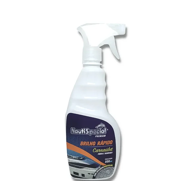 NAUTISPECIAL BRILHO RAPIDO FIBRA/MADEIRA 500ML