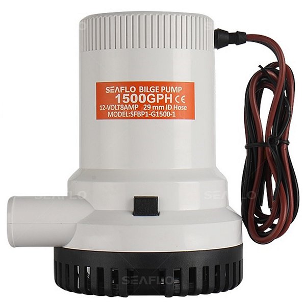BOMBA DE PORAO 1500GPH 12V 8A