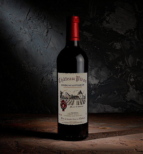 Chateau Piron - Chateau Piron Aop Montagne Saint Emilion - Rouge - 2020 - 0,75