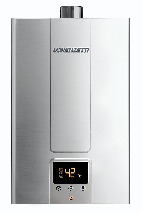 AQUECEDOR LORENZETTI A GAS LZ 2000DE GLP INOX