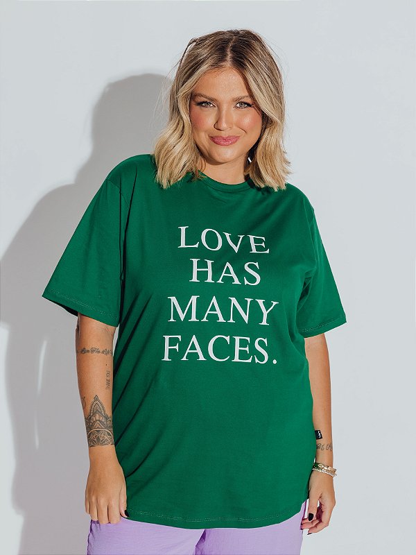 Camiseta LOVE Verde