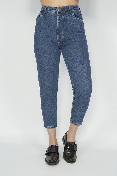 calça jeans mom vintage