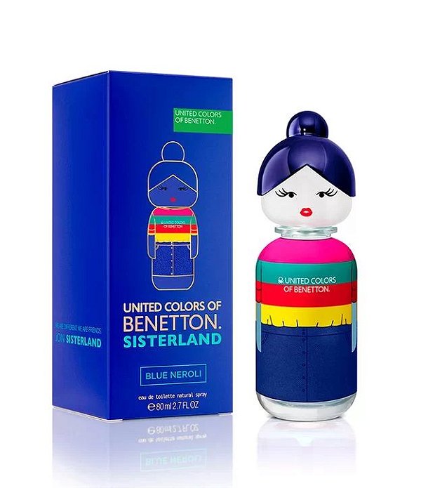 Perfume Sisterland Blue Neroli Edt 80ml Benetton Perfume Original