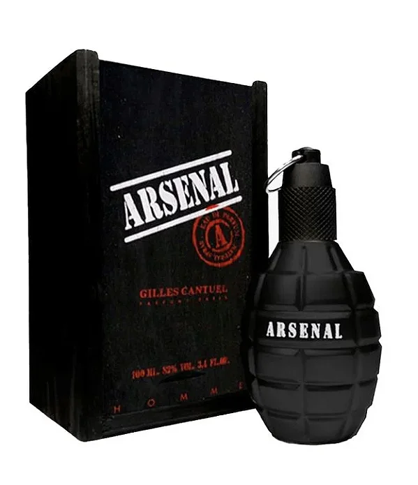 Perfume Gilles Cantuel Arsenal BLACK 100ml Eau De Toilette