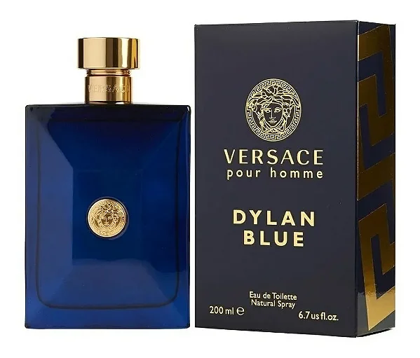 Perfume Dylan Blue 200ml Versace Eau De Toilettte