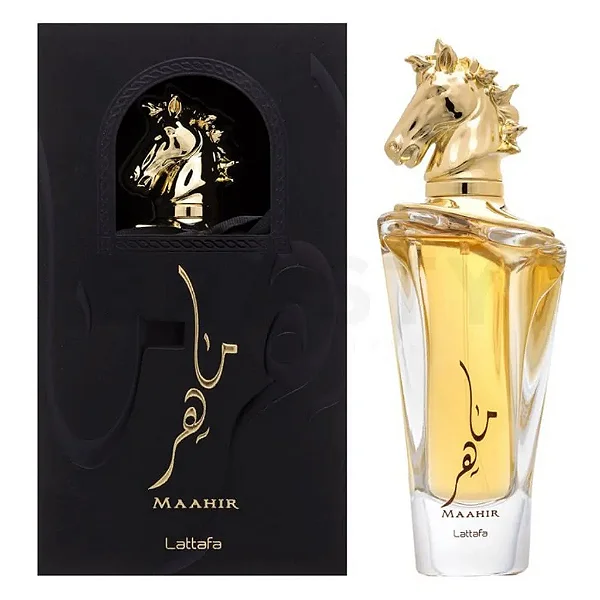 Perfume Árabe Maahir Gold 100ml Lattafa Eau De Parfum