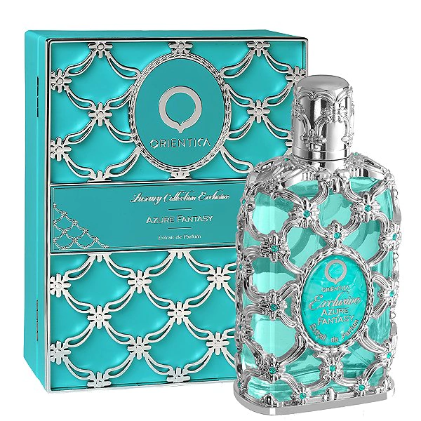 Perfume Árabe Azure Fantasy 80ml Orientica Extrait De Parfum
