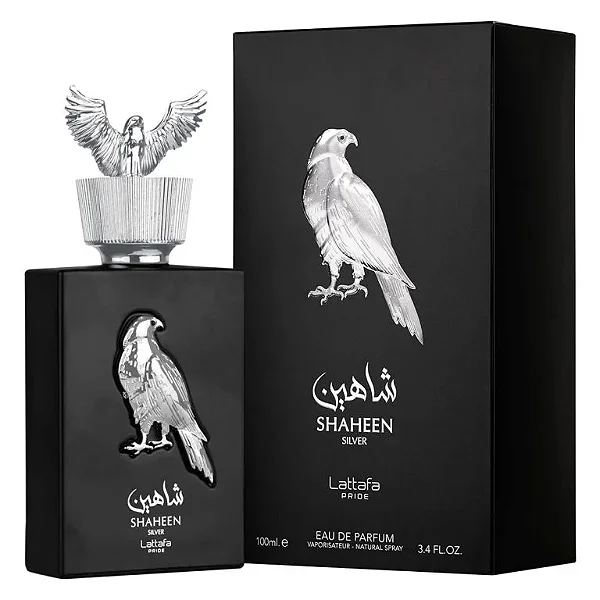Perfume Árabe Shaheen Silver 100ml Lattafa  Eau De Parfum