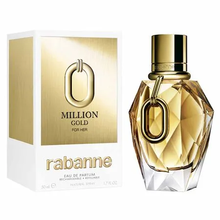 Perfume Million Gold For Her 90ml Rabanne Eau De Parfum