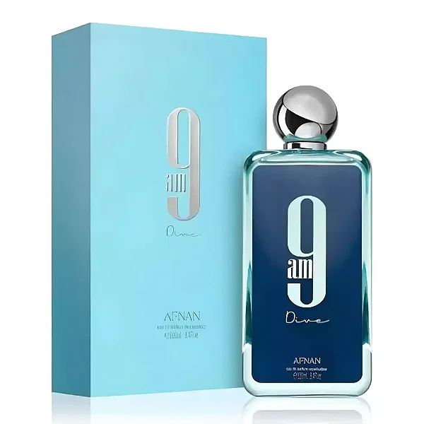 Perfume Árabe 9 AM Dive 100ml AFNAN Eau De Parfum