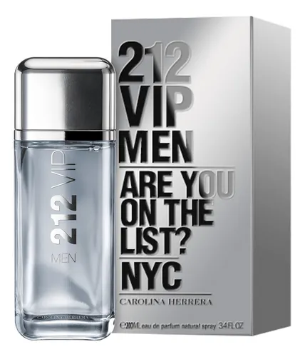 Perfume 212 Vip Men 200ml Carolina Herrera Eau de Toilette