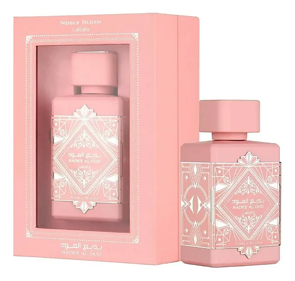Perfume Árabe Bade'e Al Oud Noble Blush 100ml Lattafa Eau de Parfum
