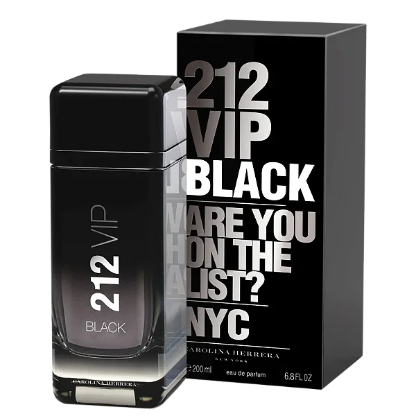 Perufme 212 Vip Black 200ml Carolina Herrera Eau De Parfum