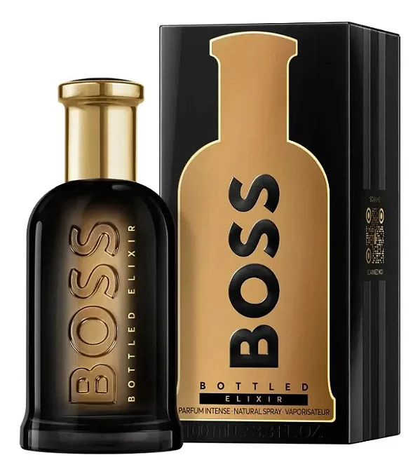 Perfume Bottled Elixir 100ml Hugo Boss Parfum Intense
