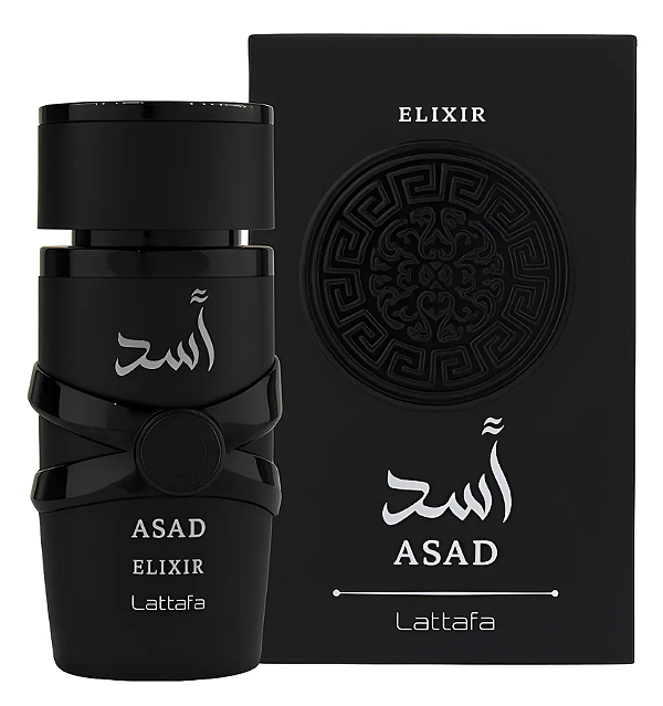 Perfume Árabe Asad Elixir 100ml Lattafa Eau De Parfum