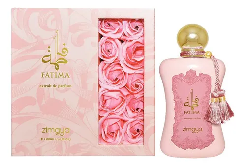 Perfume Árabe Fatima 100ml Zimaya Extrait de Parfum
